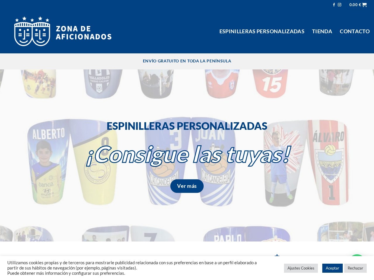 Zona de Aficionados — Website Preview